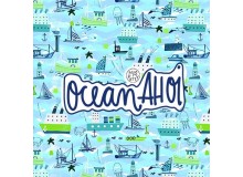 Bio Jersey Lillestoff - Ocean Ahoi
